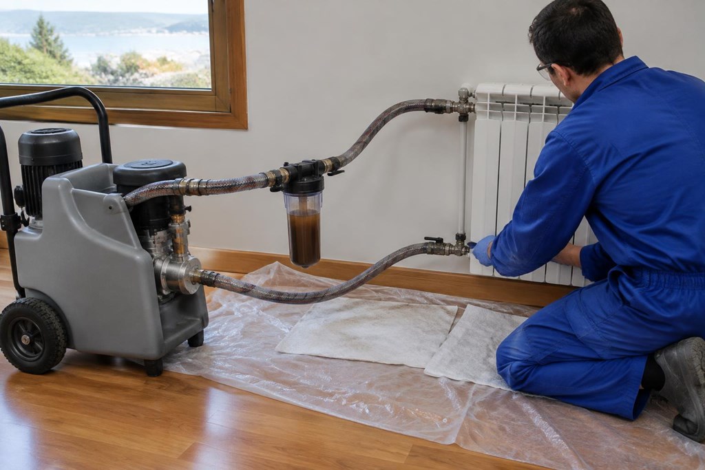 Foto 1 Si tus radiadores tienen zonas frías, pide la limpieza de circuitos de calefacción en A Coruña