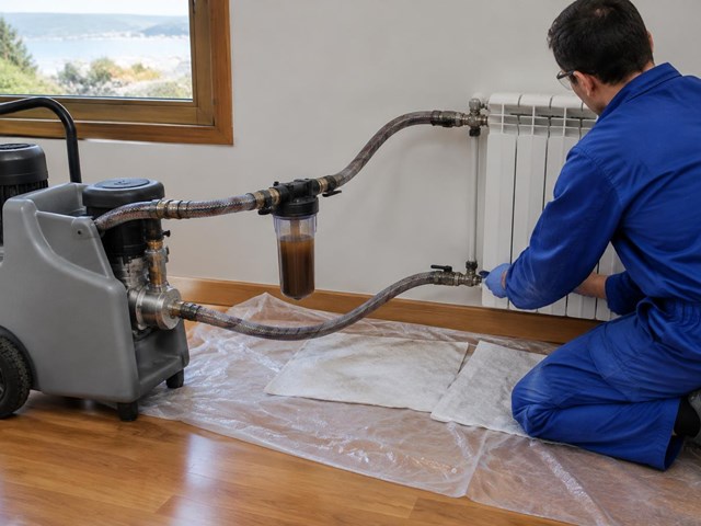 Si tus radiadores tienen zonas frías, pide la limpieza de circuitos de calefacción en A Coruña