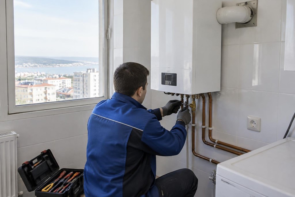 Foto 1 Tendrás agua caliente las 24 horas con la instalación de calderas de gas en A Coruña