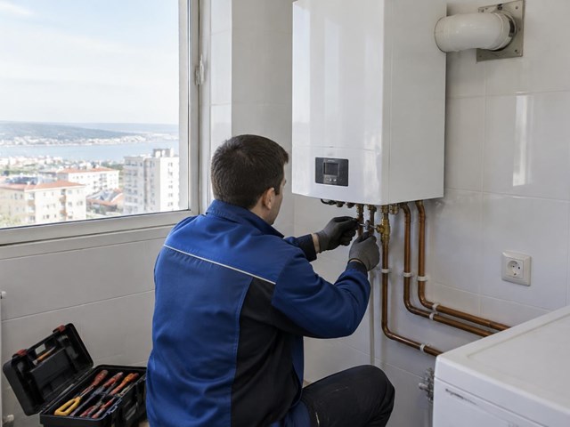 Tendrás agua caliente las 24 horas con la instalación de calderas de gas en A Coruña